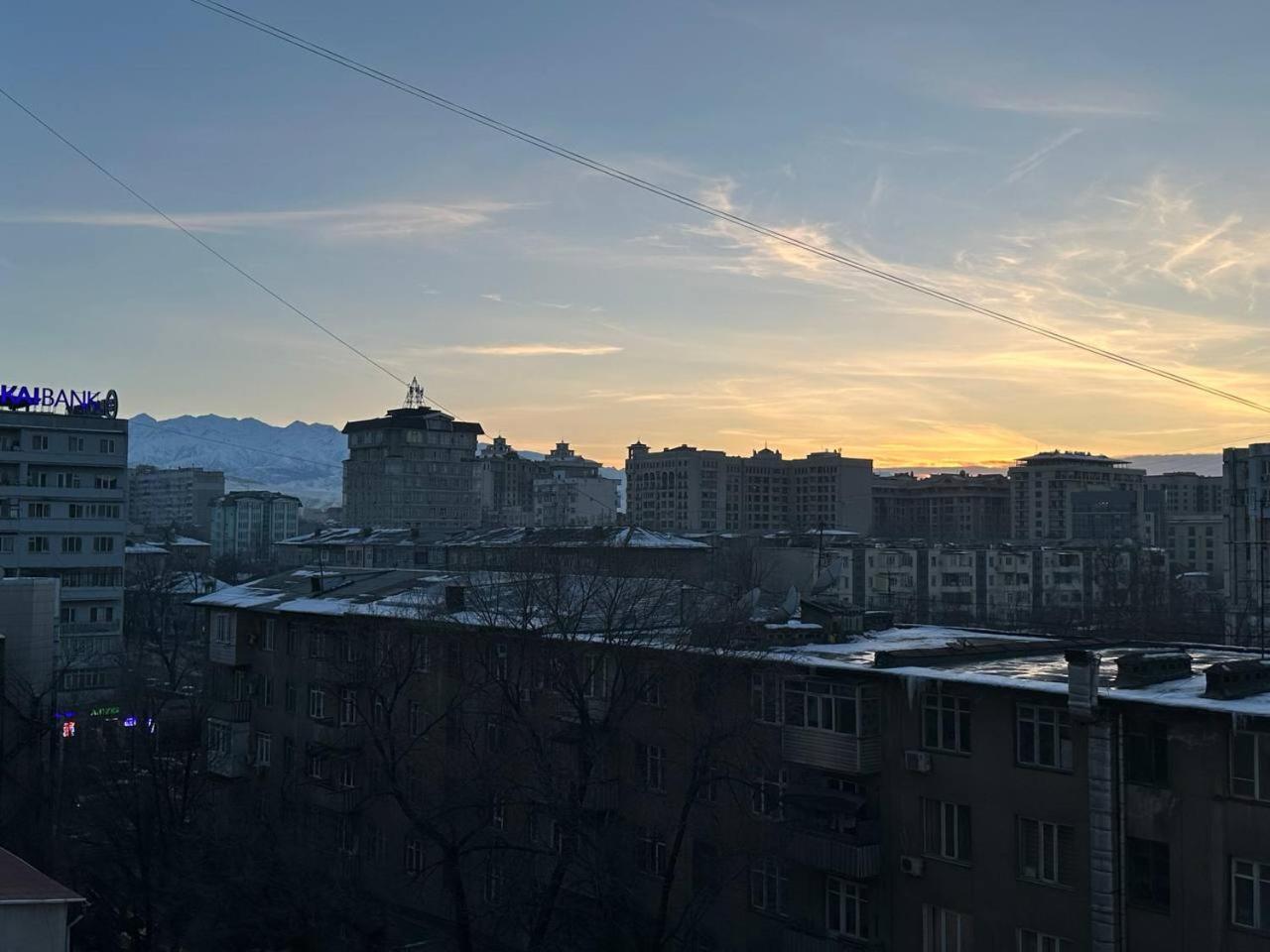 1-Room Apart. 21 On Usenbaeva 52 Near Eurasia Shopping Center Bișkek Exterior foto